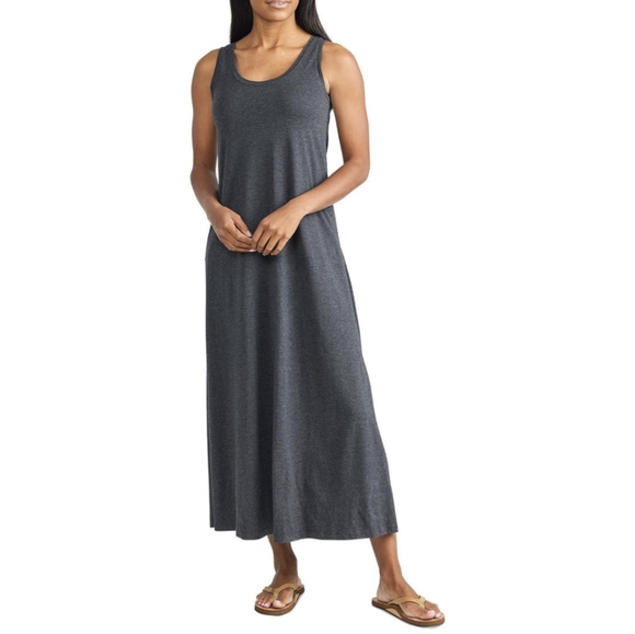 Free Fly Apparel Bamboo Heritage Midi Dress, - Picture 1 of 6